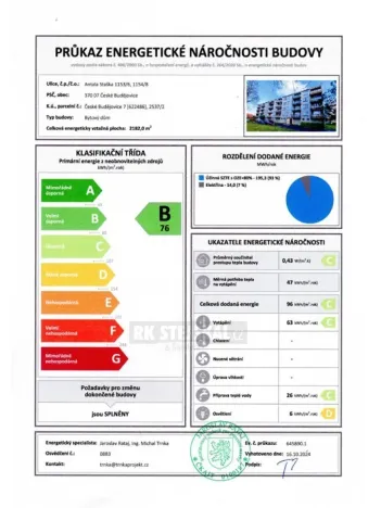 Pronájem bytu 3+1, České Budějovice - České Budějovice 7, Antala Staška, 69 m2