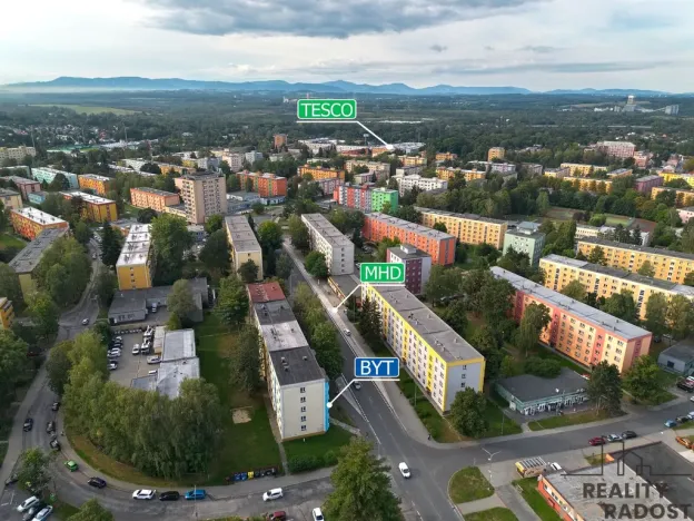 Prodej bytu 2+1, Karviná, Kosmonautů, 58 m2