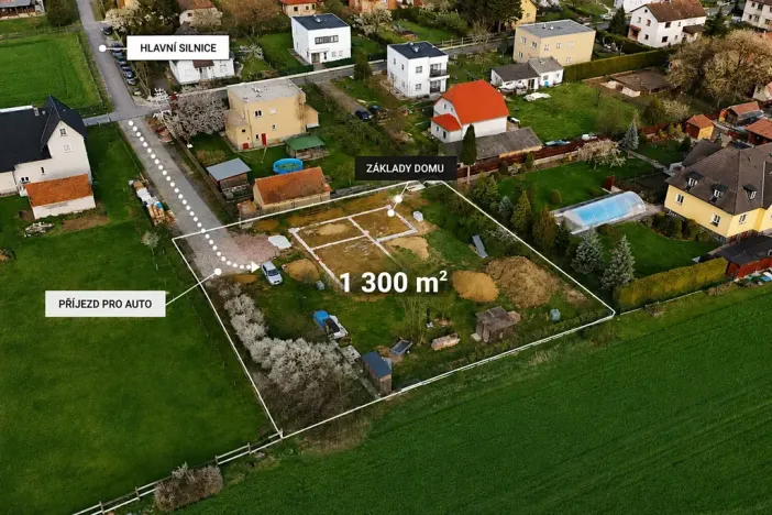 Prodej pozemku pro bydlení, Šťáhlavy, 1300 m2