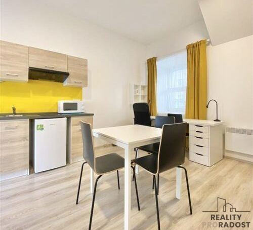 Pronájem bytu 1+kk, Brno, Václavská, 26 m2