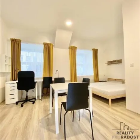 Pronájem bytu 1+kk, Brno, Václavská, 26 m2