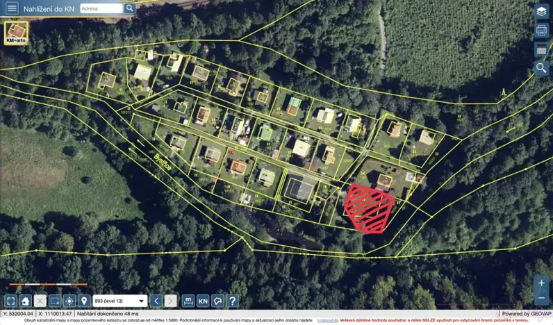 Prodej pozemku pro bydlení, Domašov nad Bystřicí, 660 m2