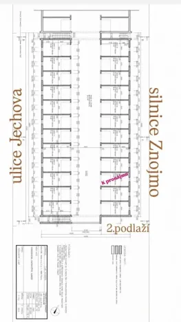 Pronájem garáže, Moravské Budějovice, Jechova, 18 m2