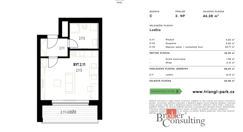 Prodej bytu 1+kk, Plzeň - Jižní Předměstí, Železná, 46 m2