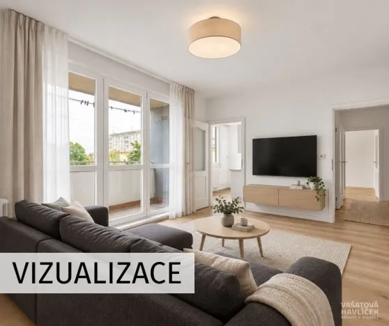 Prodej bytu 3+1, Hradec Králové - Slezské Předměstí, Bratří Štefanů, 68 m2