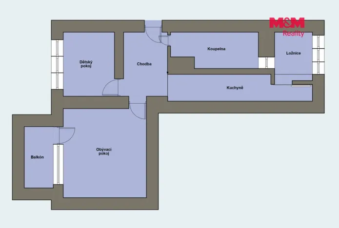Prodej bytu 3+1, Klášterec nad Ohří - Miřetice u Klášterce nad Ohří, Dukelská, 61 m2