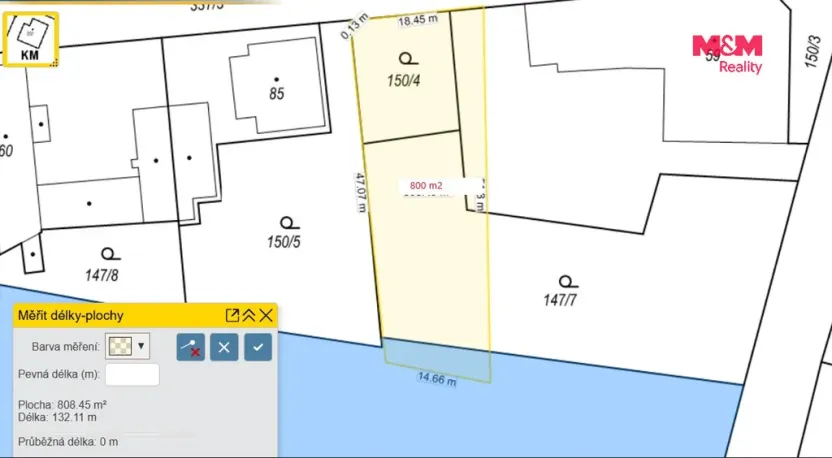Prodej pozemku pro bydlení, Újezd u Přelouče, 800 m2