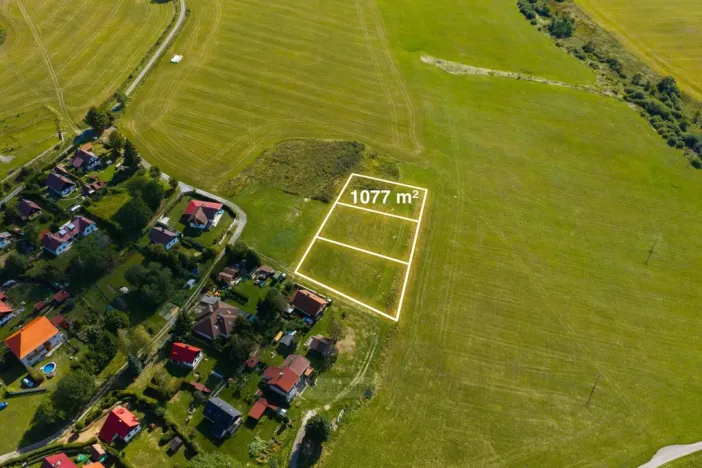 Prodej pozemku pro bydlení, Horní Planá - Pernek, Maňava, 1077 m2
