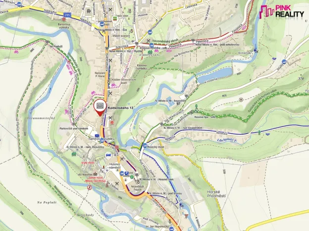 Prodej činžovního domu, Nové Město nad Metují, Komenského, 909 m2