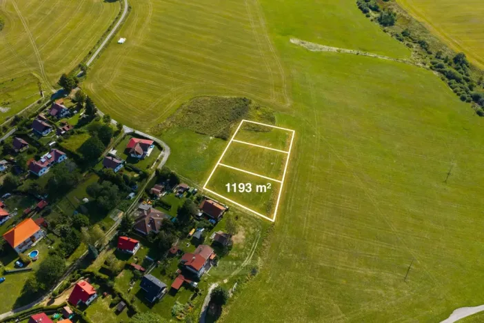 Prodej pozemku pro bydlení, Horní Planá - Pernek, Maňava, 1193 m2