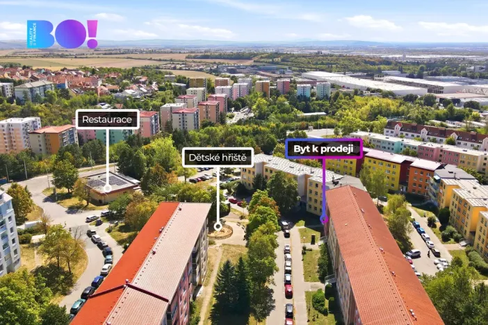 Prodej bytu 2+1, Brno, Hubrova, 64 m2