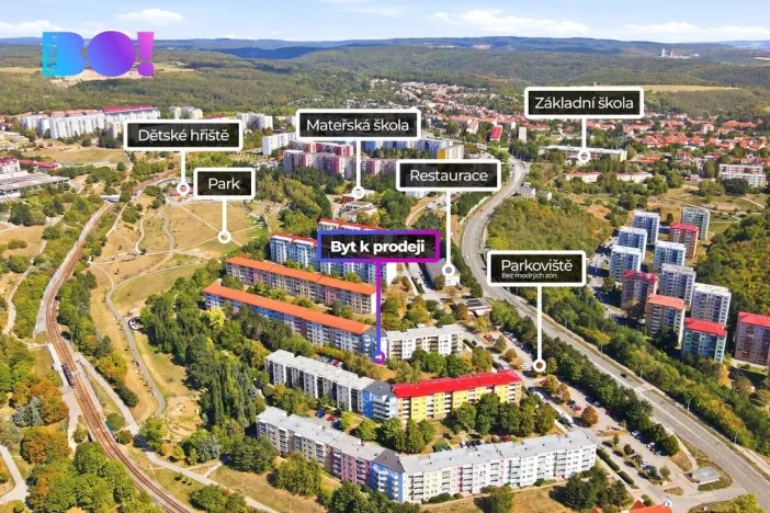 Prodej bytu 2+1, Brno, Hubrova, 64 m2