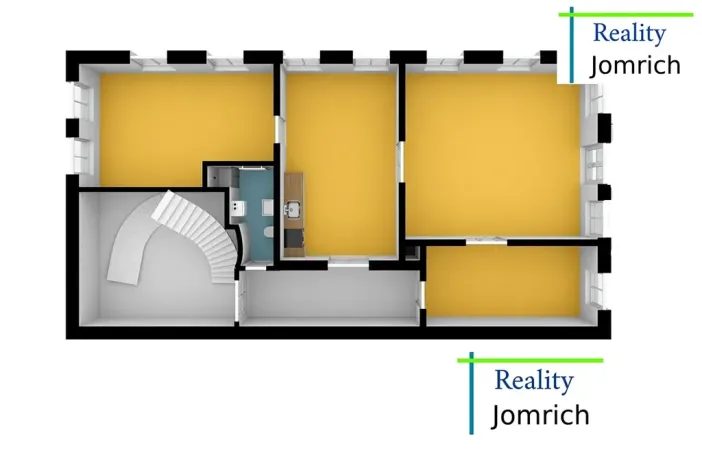 Pronájem bytu 4+kk, Liberec, nám. Sokolovské, 110 m2