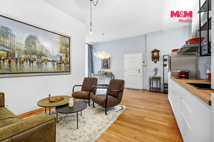 Prodej bytu 2+kk, Praha - Malá Strana, Tržiště, 57 m2