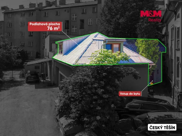 Prodej rodinného domu, Český Těšín, Smetanova, 76 m2