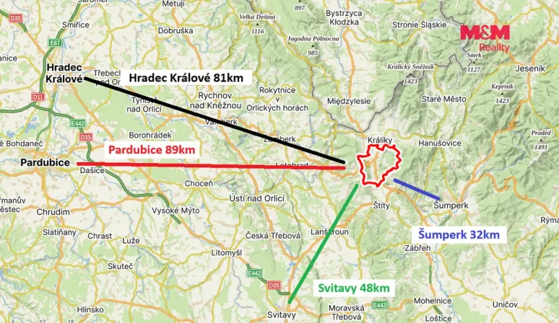 Prodej pozemku pro bydlení, Červená Voda, 2103 m2