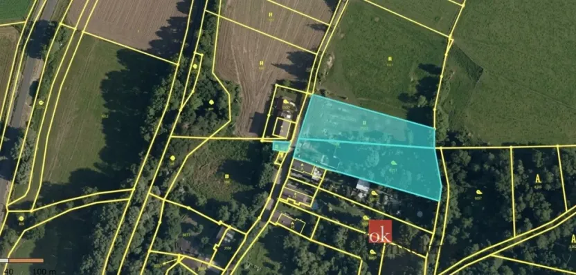 Prodej pozemku pro bydlení, Ročov, 3551 m2