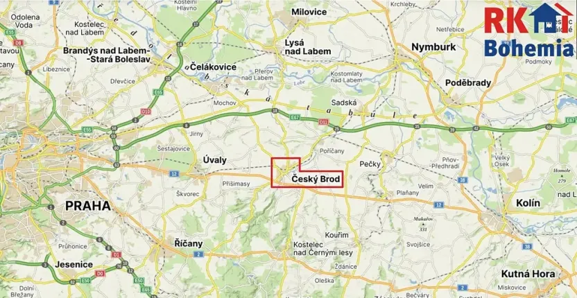 Prodej pozemku pro bydlení, Český Brod, Na Bělidle, 1717 m2