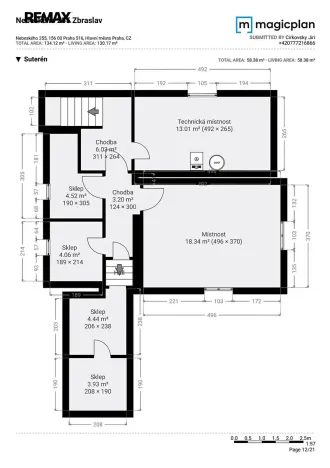 Prodej rodinného domu, Praha - Zbraslav, Nebeského, 130 m2