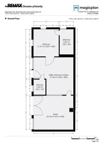 Prodej rodinného domu, Praha - Zbraslav, Nebeského, 130 m2