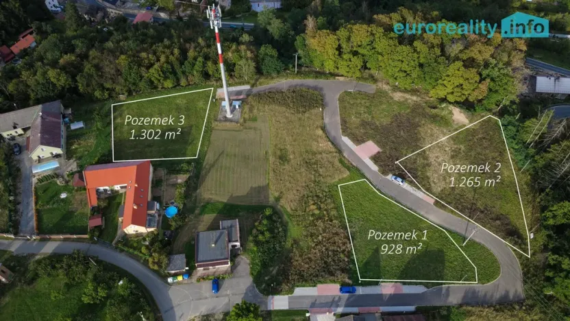 Prodej pozemku pro bydlení, Niměřice, 928 m2