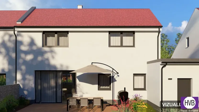 Prodej rodinného domu, Hrušky, 171 m2