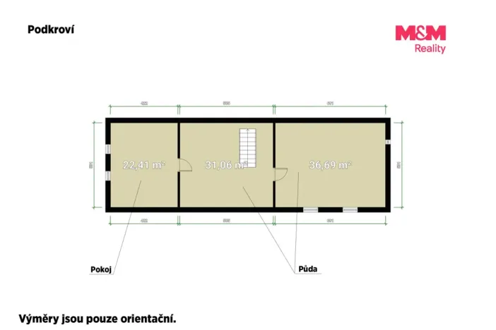 Prodej rodinného domu, Pňovany, 94 m2