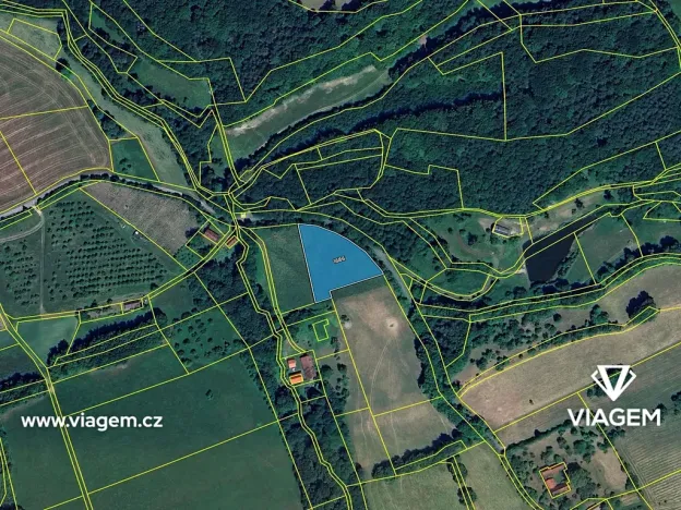Prodej podílu zahrady, Ublo, 2068 m2