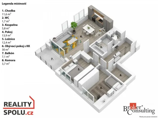 Pronájem bytu 3+kk, Chotěboř, Severní, 86 m2