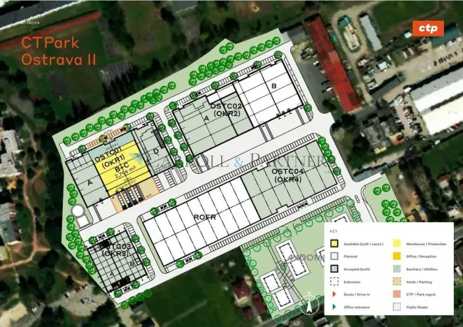 Pronájem skladu, Ostrava - Hrabová, Krmelínská