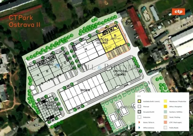 Pronájem skladu, Ostrava - Hrabová, Krmelínská