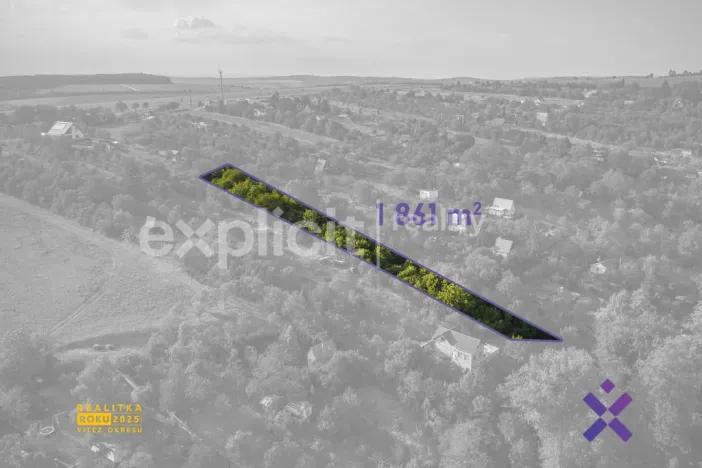 Prodej zahrady, Uherský Brod, 1861 m2