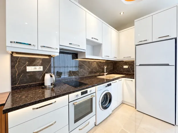Prodej bytu 1+1, 252. Sokak,Alanya,, 46 m2