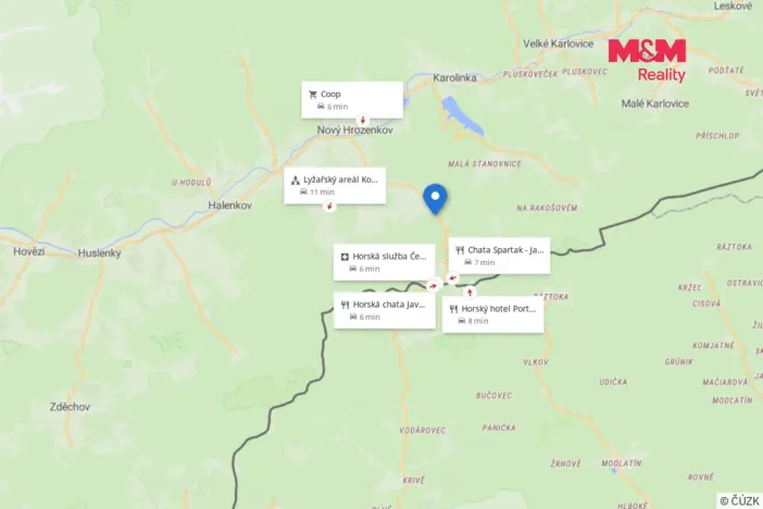 Prodej louky, Nový Hrozenkov, 2346 m2