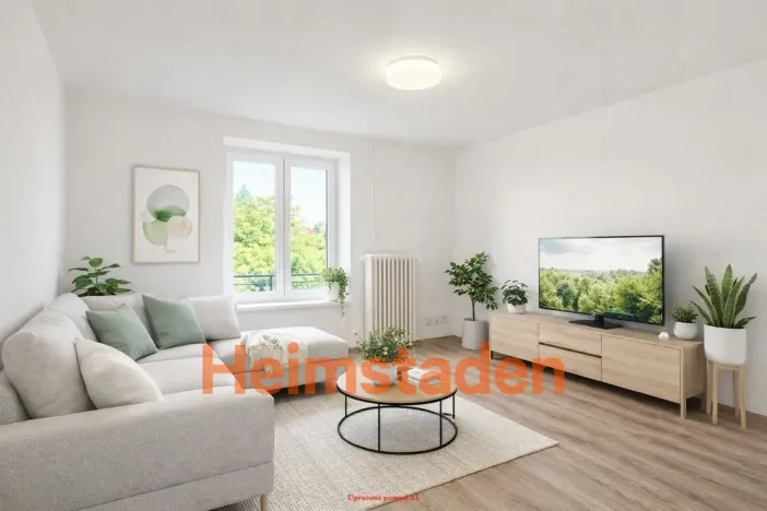 Pronájem bytu 2+1, Havířov - Město, Nerudova, 56 m2