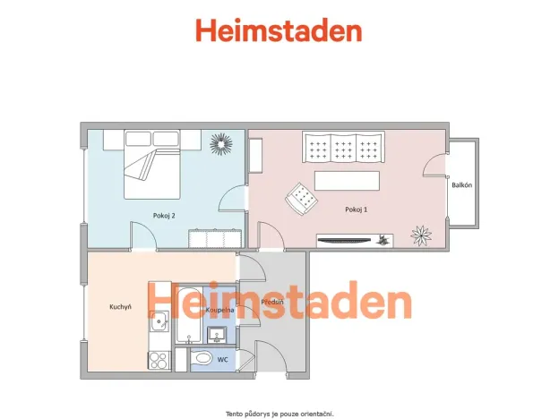 Pronájem bytu 2+1, Havířov - Město, Dlouhá třída, 55 m2
