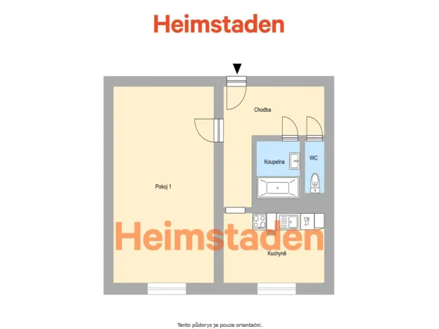 Pronájem bytu 1+1, Havířov - Město, Matuškova, 35 m2