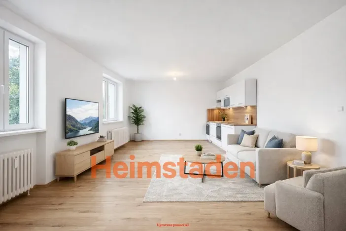 Pronájem bytu 2+kk, Ostrava - Poruba, Komenského, 56 m2