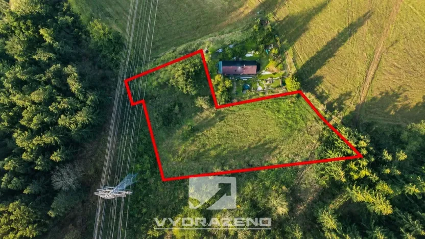 Prodej louky, Slaná - Hořensko, 3520 m2
