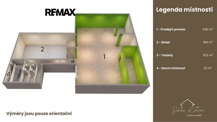 Pronájem obchodního prostoru, Hradec Králové, Gočárova třída, 865 m2