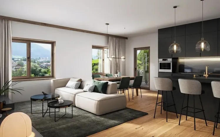 Prodej bytu 2+kk, Aigen im Ennstal, Rakousko, 51 m2