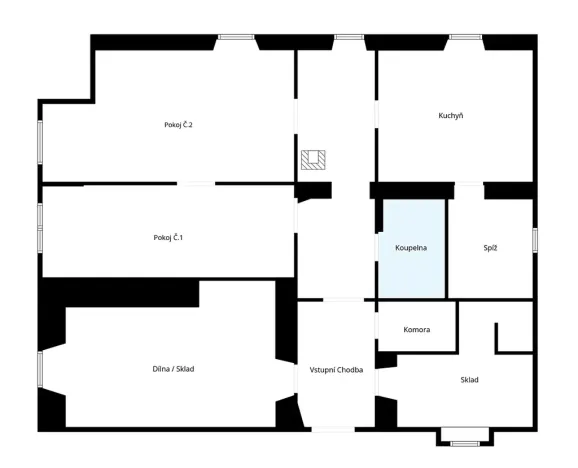 Prodej komerční nemovitosti, Přibyslav, Bechyňovo náměstí, 260 m2