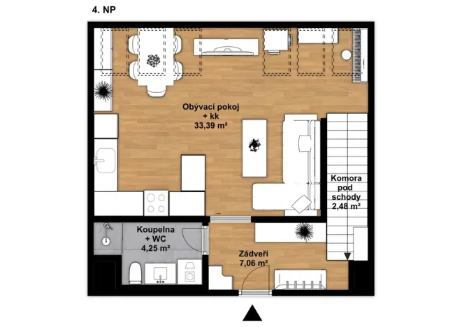 Prodej bytu 3+kk, Praha - Michle, Michelská, 119 m2