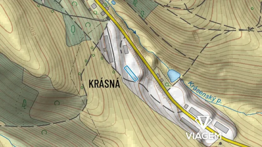 Prodej komerčního pozemku, Kraslice, 640 m2