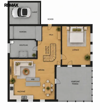 Prodej bytu 5+kk, Ondřejov - Třemblat, Výstavní, 286 m2