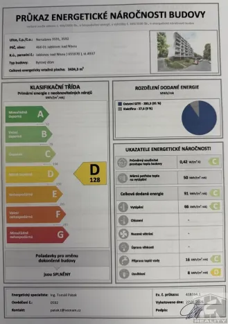 Prodej bytu 3+1, Jablonec nad Nisou, Nerudova, 80 m2