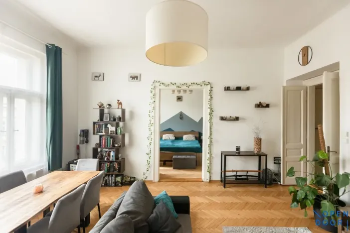 Pronájem bytu 2+1, Praha - Bubeneč, Korunovační, 70 m2