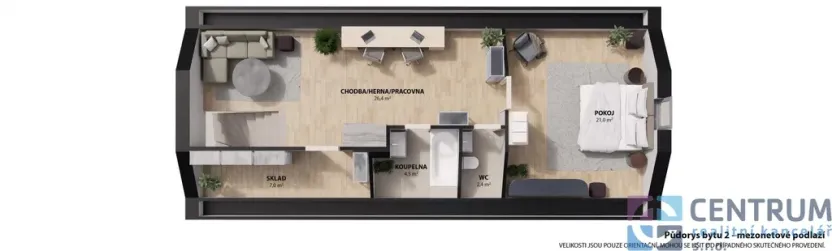Prodej bytu 4+kk, Jablonec nad Nisou, Máchova, 164 m2