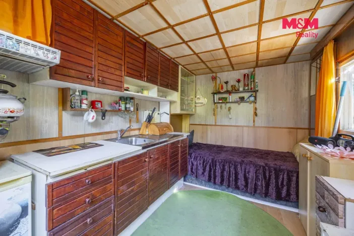 Prodej zahrady, Rybitví, 185 m2