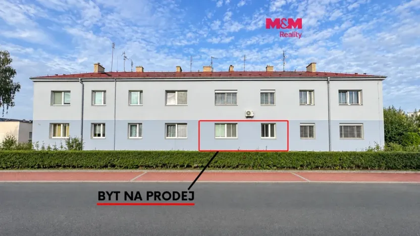 Prodej bytu 2+1, Lutín, Růžová, 68 m2